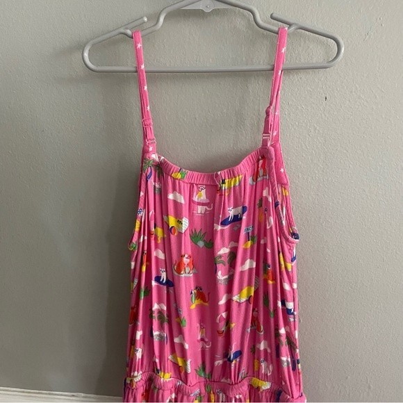 Boden Teen & Older Girls 13-14 years Pink Summer Print Romper Jumpsuit - Picture 11 of 12